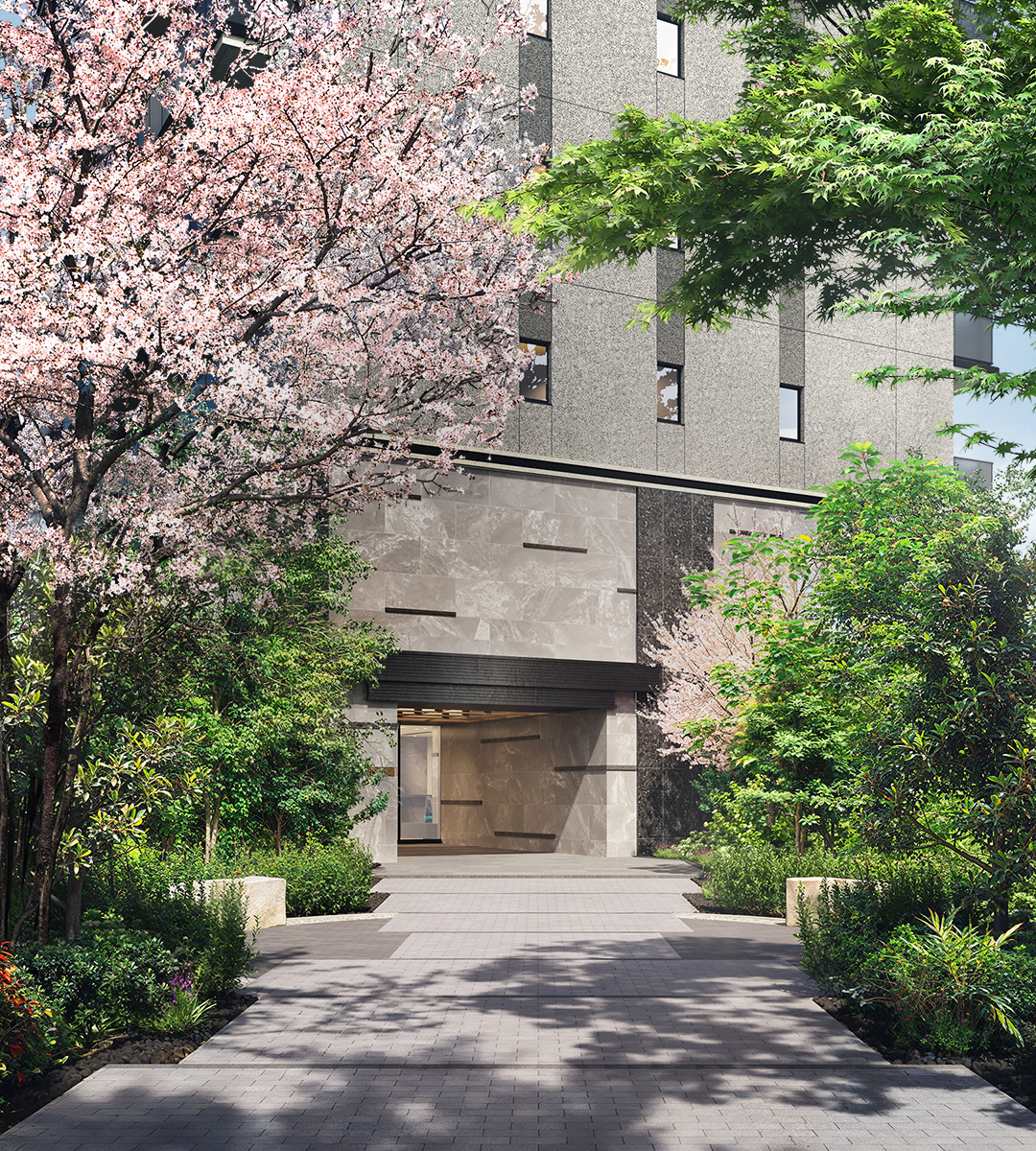 アプローチガーデン完成予想CG