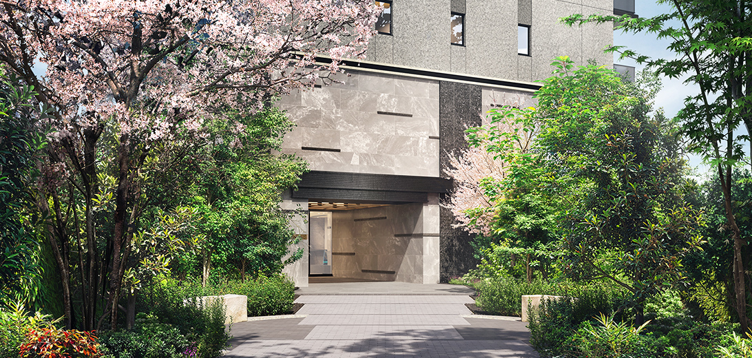 アプローチガーデン完成予想CG