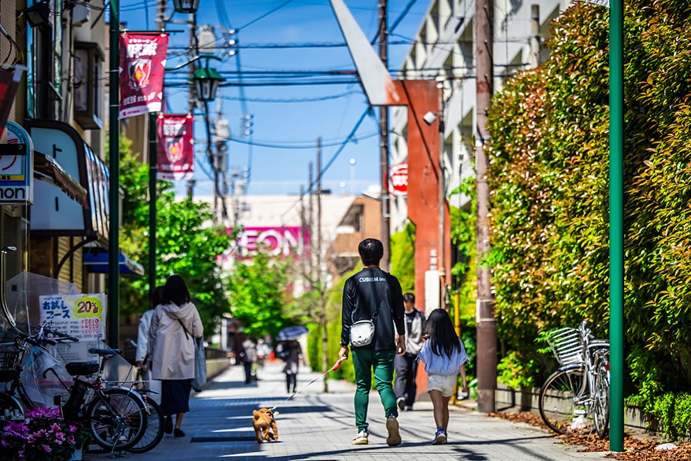 ふれあい通り商店街