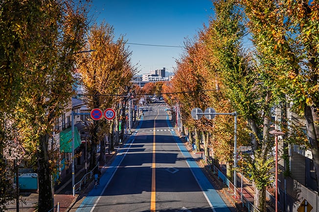 ふれあい通り商店街
