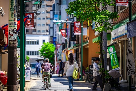 ふれあい商店街