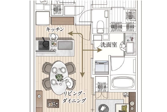 Bタイプイメージイラスト
