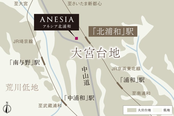 大宮台地概念図