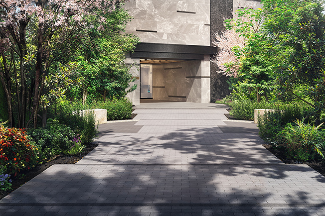 アプローチガーデン完成予想CG